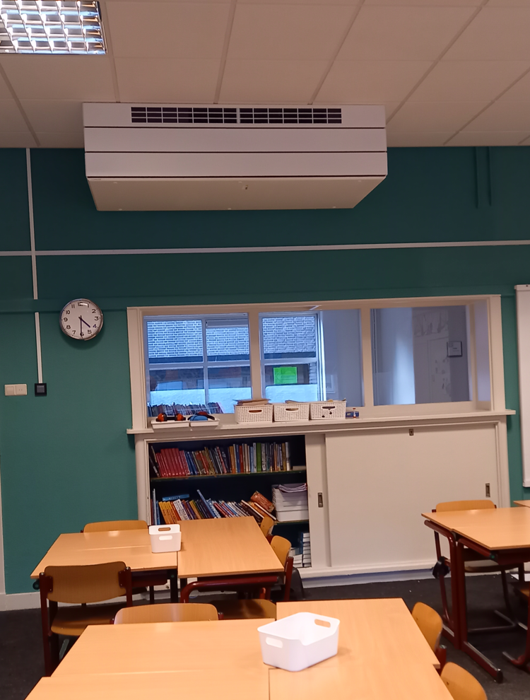 De J.P. Waale basisschool kiest voor een gezond binnenklimaat