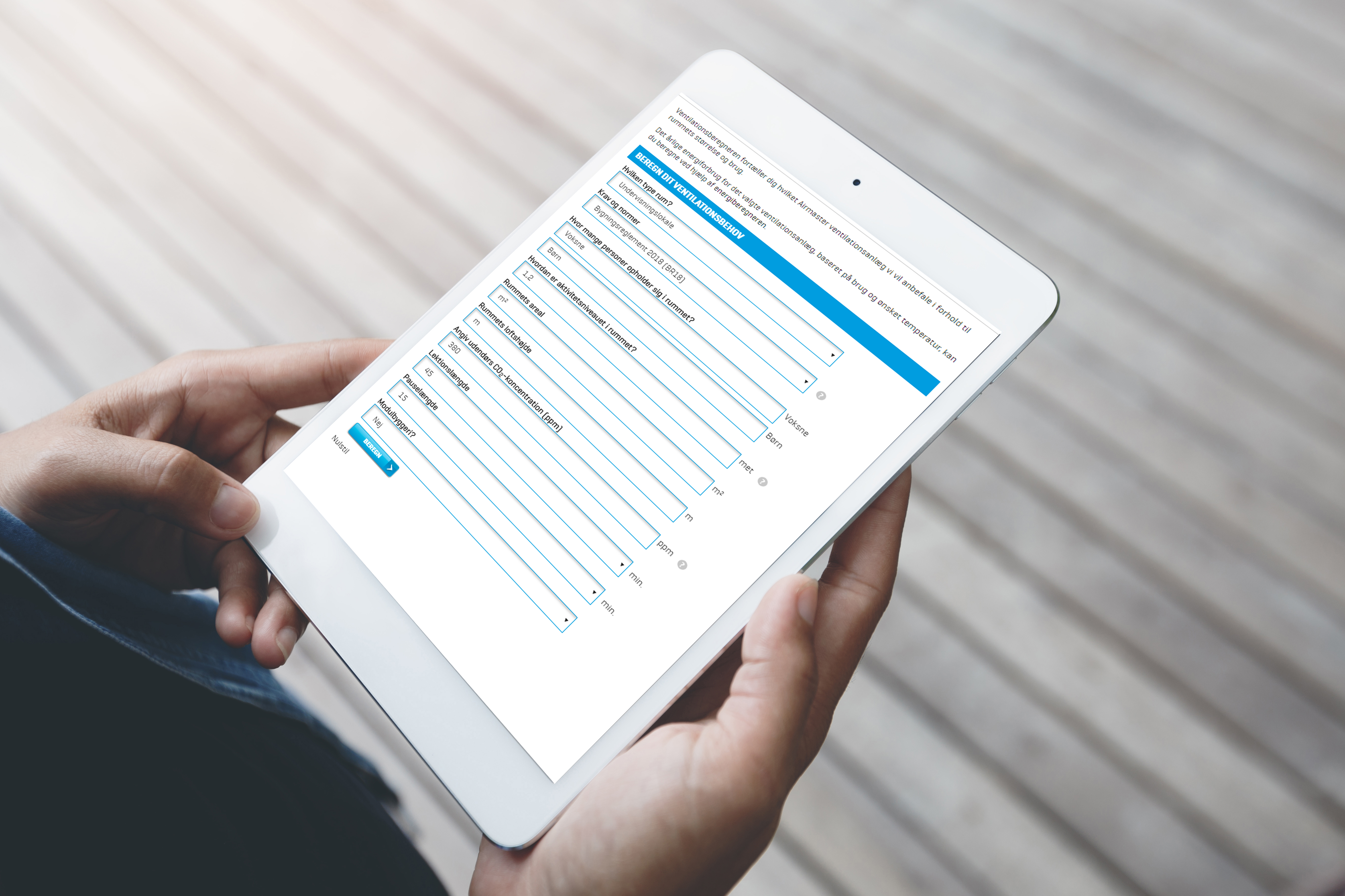 Bereken uw ventilatiebehoefte