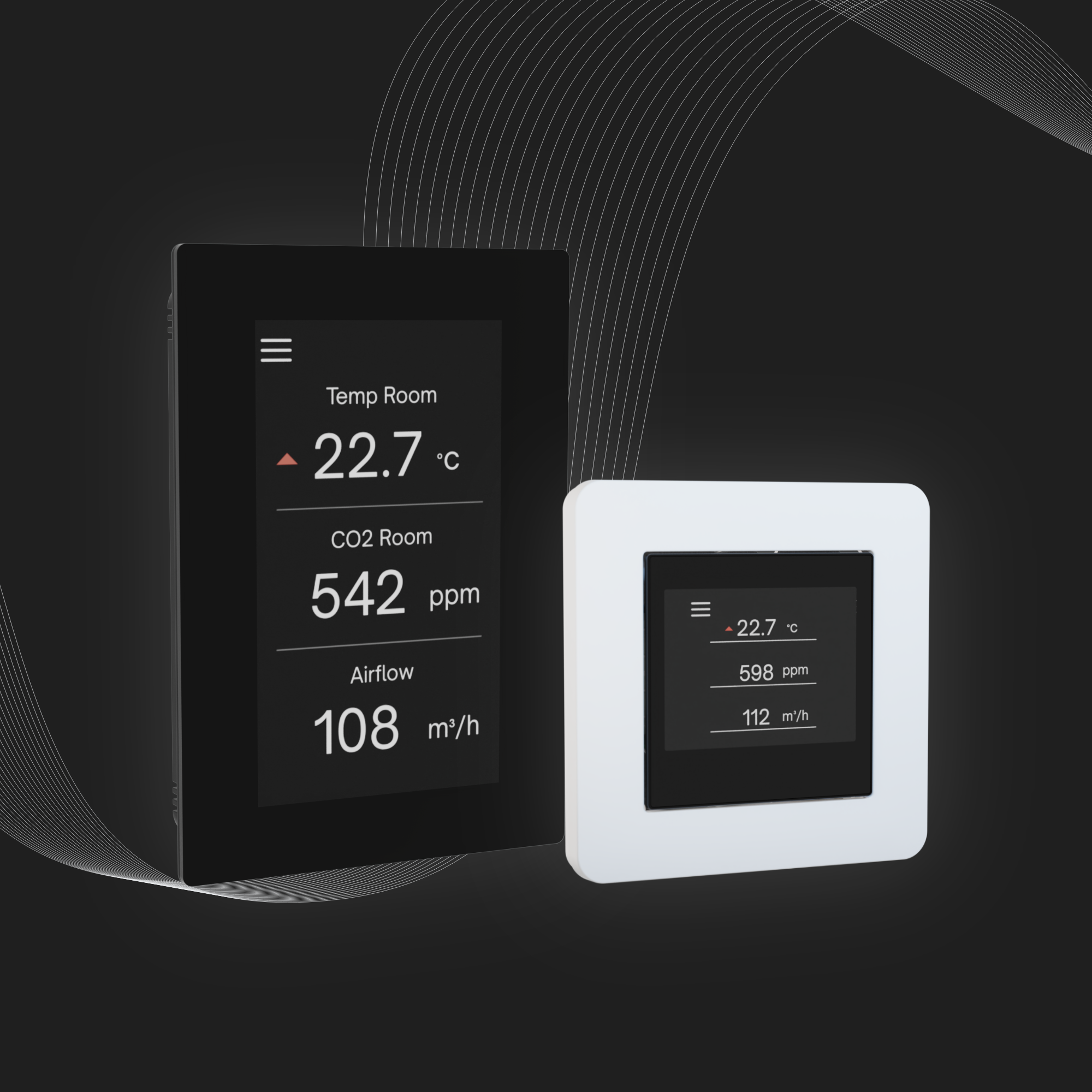 Airlinq® Nova & Axio bedieningspanelen (AMX 4)