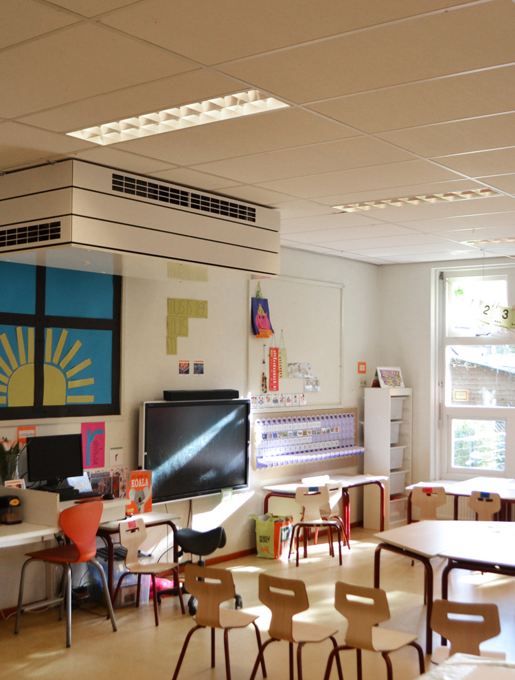 Decentrale ventilatie-units brengen OBS Brinkschool naar Frisse Scholen Klasse C