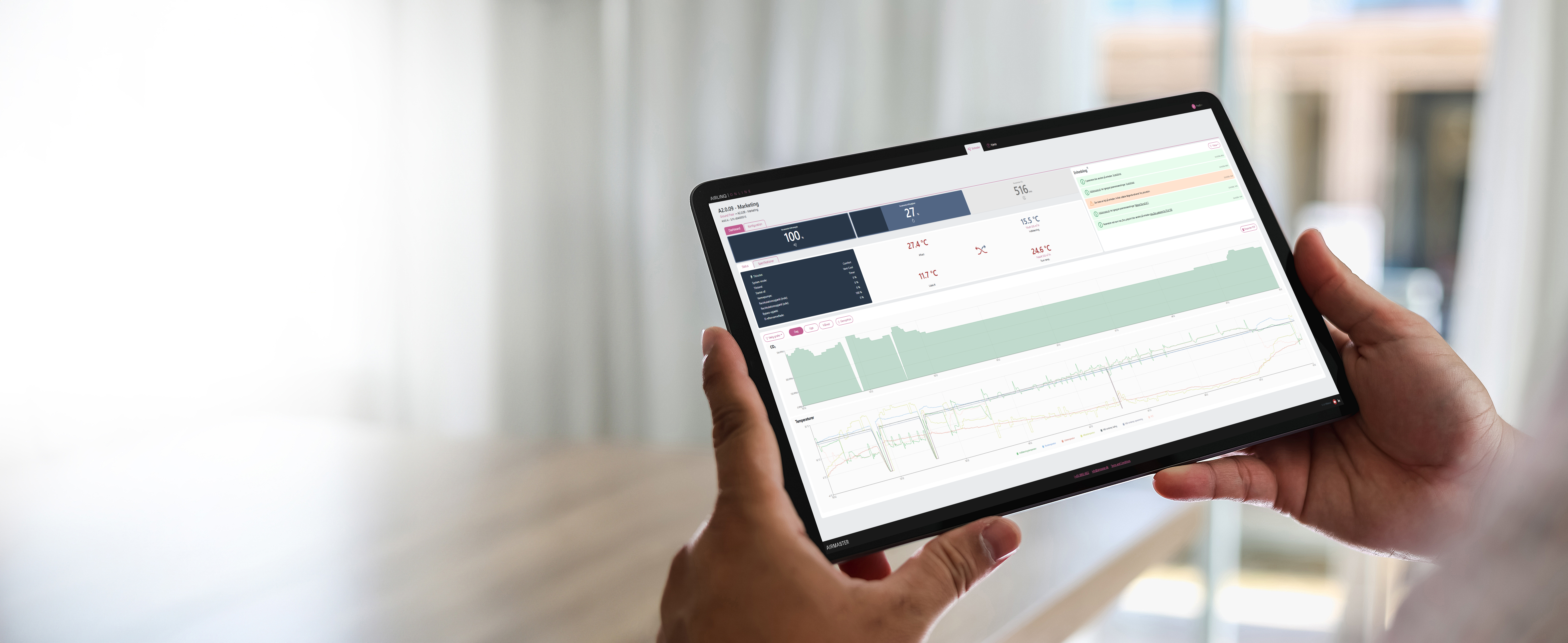 Besturing en bedieningvan ventilatiesystemen